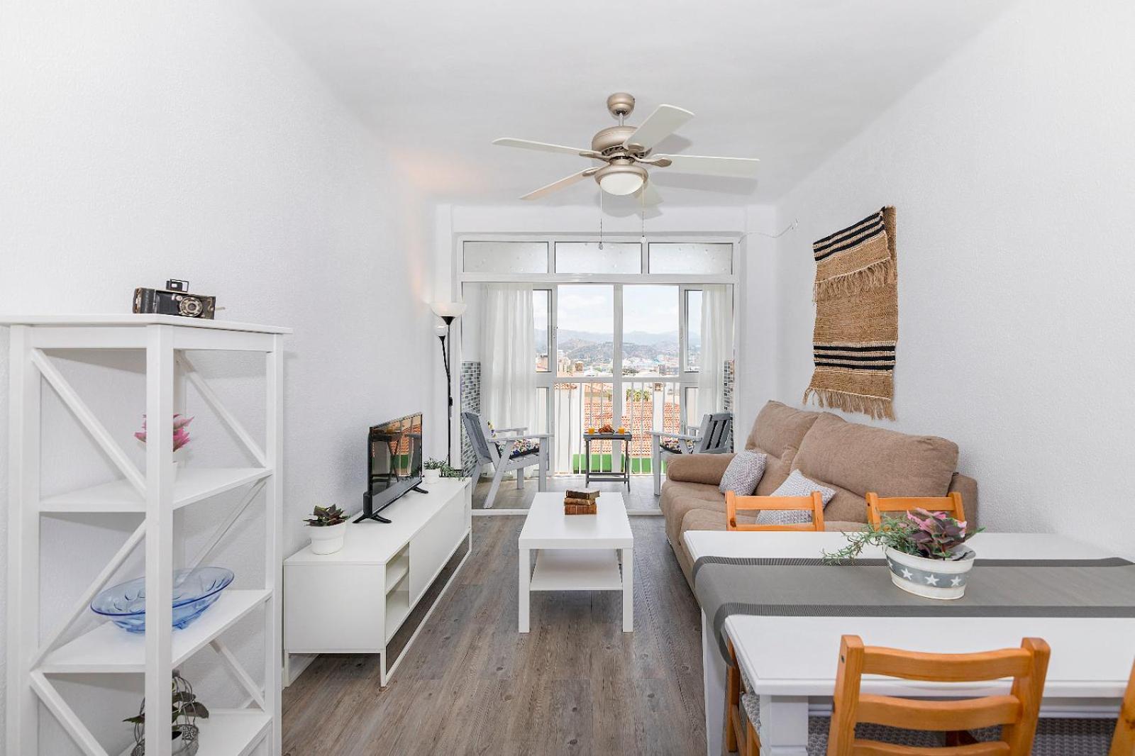 מאלגה Impresionante Vista Al Mar - Elegante Apartamento מראה חיצוני תמונה